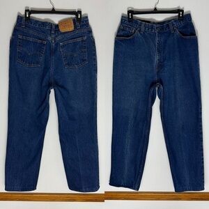 Vintage 80s Levi’s 544 jeans size 18, ALTERED/Short
